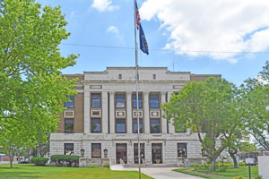 Present-day Norton County, Courthouse by Kathy Alexander.