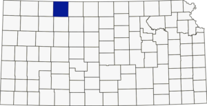 Norton County, Kansas Location.