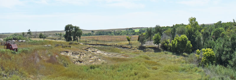 Norton County, Kansas Landscape by Kathy Alexander.