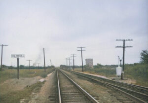 Vanora Railroad Sign Board.