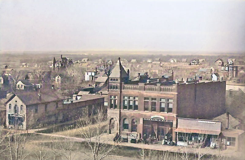 Washington, Kansas in 1895.