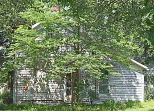 Old house at the Kalida Farm in Woodson County, Kansas by Kathy Alexander.