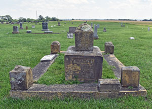 Kalida, Kansas Cemetery by Kathy Alexander.