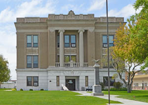 Sheridan County, Kansas Courthouse by Kathy Alexander.