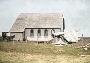 Seguin, Kansas Church, about 1905.