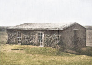 Sod school in Sheridan County, Kansas.