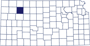 Sheridan County, Kansas Location.