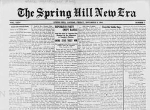 Spring Hill New Era newspaper.