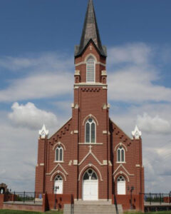 St. Paul’s Catholic Church in Angelus, Kansas.