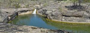 Butcher Falls near Sedan, Kansas by Kathy Alexander.