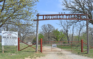 Butcher Falls, Kansas Entrance.