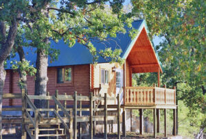 Cross Timbers State Park Cabin.