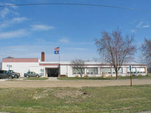 Old Grade School in Dover, Kansas.