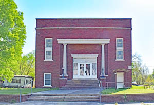 Methodist Church in Elgin, Kansas by Kathy Alexander.