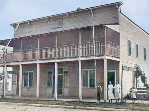 Blue Goose Hotel in Elgin, Kansas.