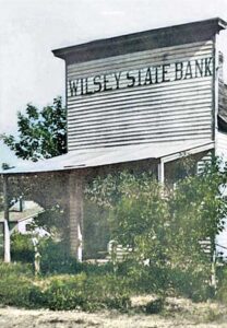 Wilsey, Kansas State Bank.