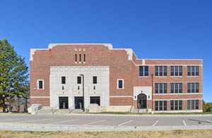 High School-Junior College, El Dorado, Kansas by Kathy Alexander.