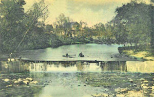 Walnut River Dam in El Dorado, Kansas.