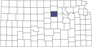 Ottawa County, Kansas Location.