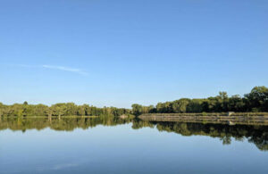 Ottawa State Fishing Lake, Kansas courtesy Google Maps.