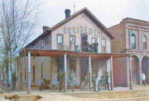 Occidental Hotel in Sedan, Kansas.