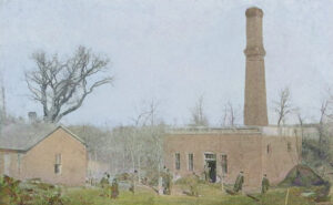 City water and power works in Sedan, Kansas in the early 1900s.