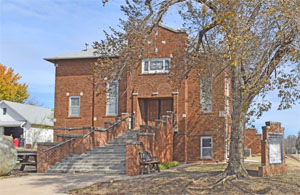 Methodist Church in Cedar Vale, Kansas by Kathy Alexander.