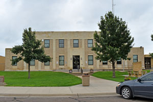 Kearny County Courthouse in Lakin, Kansas by Kathy Alexander.