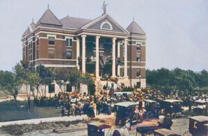 Pratt County Courthouse in 1910.