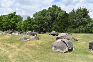 Rock City Park in Ottawa County, Kansas by Kathy Alexander.