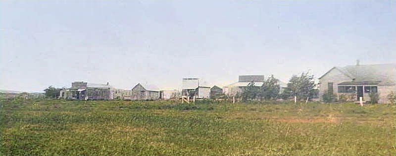 Achilles, Kansas Buildings.