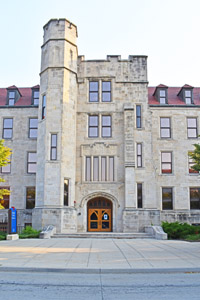 Snow Hall at the University of Kansas in Lawrence by Kathy Alexander.