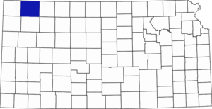 Rawlins County, Kansas Location.