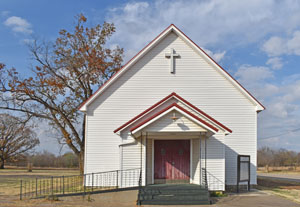 Old Methodist in Angola, Kansas by Kathy Alexander.