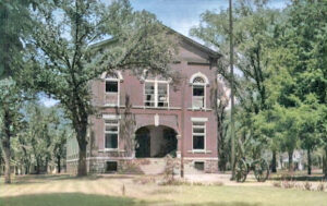 The old Cherokee County Courthouse in Baxter Springs is a library today.