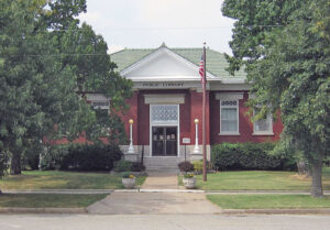 Carnegie Library in Columbus, Kansas, courtesy Wikipedia.