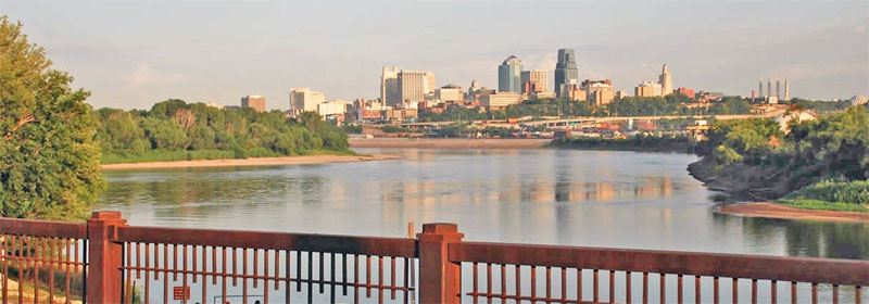 Kaw Point Park in Kansas City, Kansas by the National Park Service.
