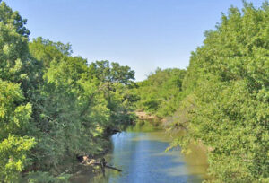 Pumpkin Creek near Mound Valley, Kansas, courtesy Google Maps.