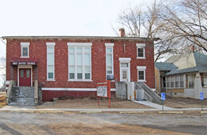 Baptist Church in Mound Valley, Kansas by Kathy Alexander.