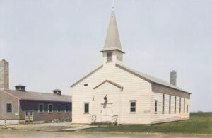 Camp Phillips Chapel in Saline County, Kansas, 1943.