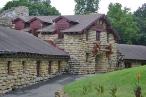 Davis Hall at Wyandotte County Lake, courtesy Friends of Lake Wyandott.