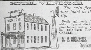 Vendome Hotel in Coronado, Kansas.