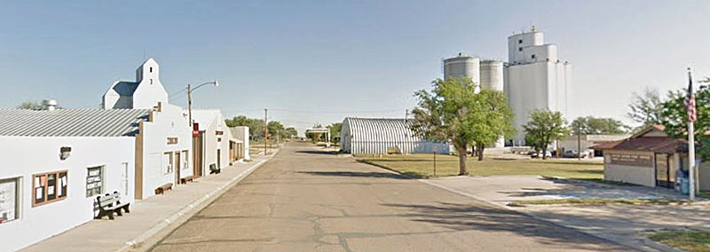 Kismet, Kansas Main Street, courtesy of Google Maps. Kismet, Kansas Main Street, courtesy of Google Maps.