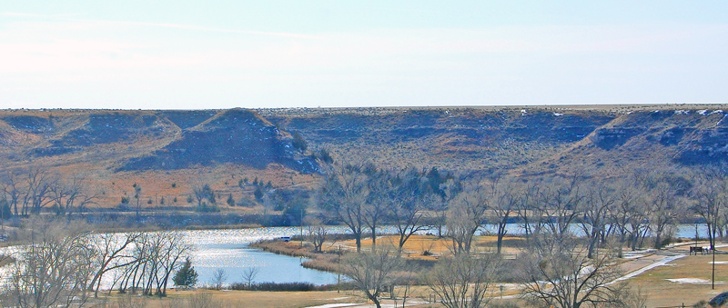 Lake Scott, Kansas by Kathy Alexander.