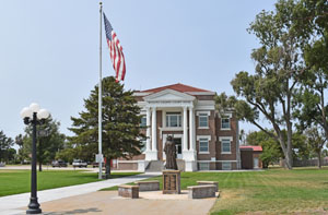 Wichita County Courthouse in Leoti, Kansas by Kathy Alexander.