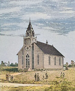 Methodist Church in Scott City, Kansas, 1866.