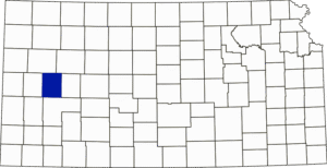 Scott County, Kansas Location.
