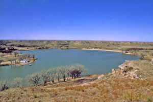 Lake Scott State Park by the Kansas Geological Survey.