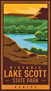 Lake Scott State Park, courtesy of Kansas Tourism.