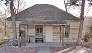 The historic Steele home at Scott Lake State Park serves as a museum today.